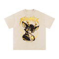 Fawnix Oversized Tee | Black