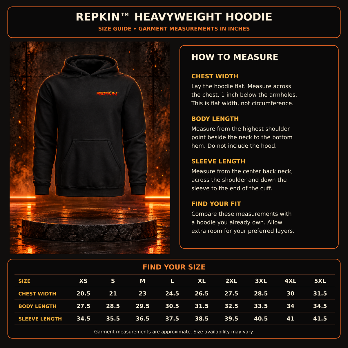 Inferno Heavyweight Hoodie