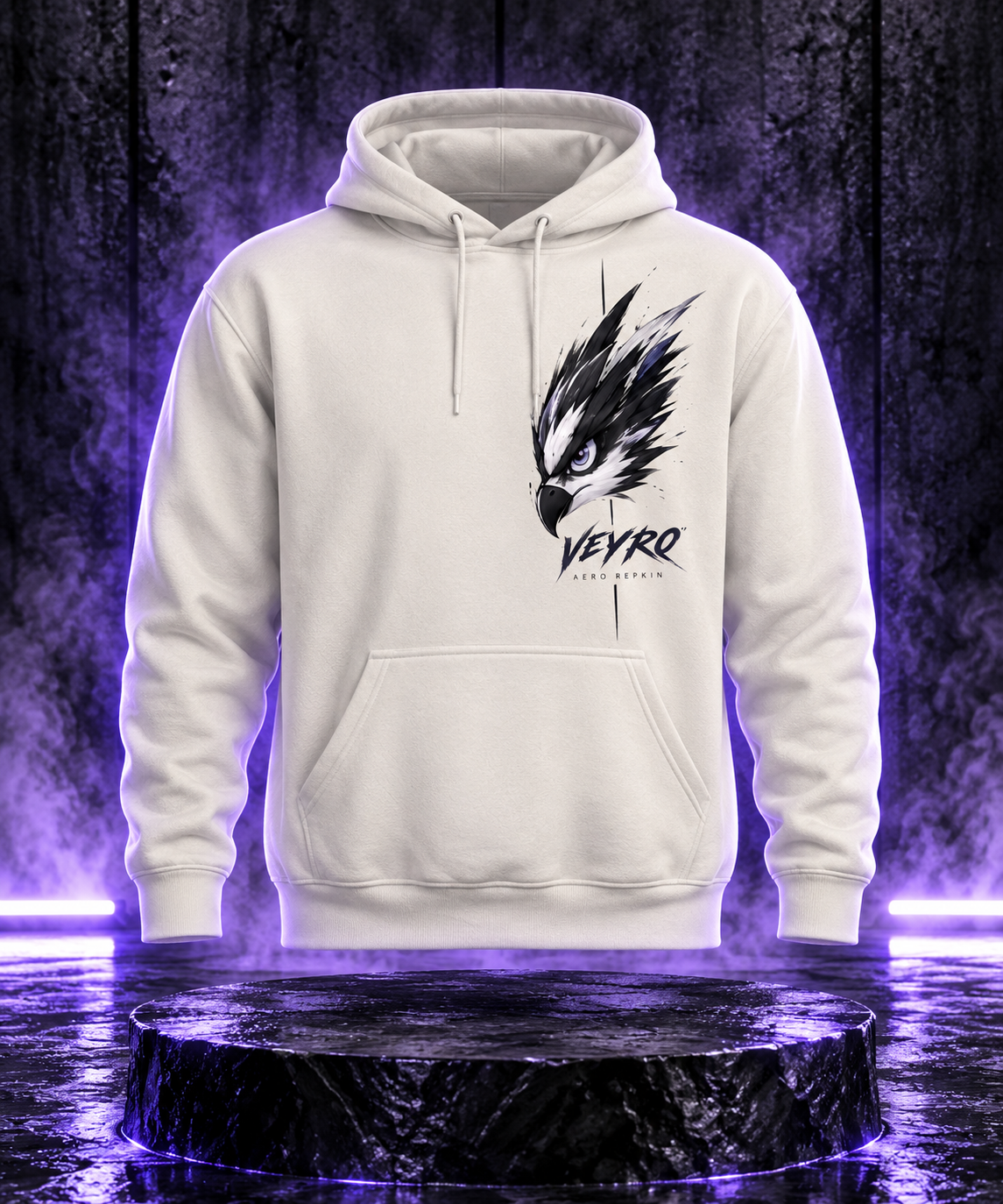 Veyro Heavyweight Hoodie | Bone
